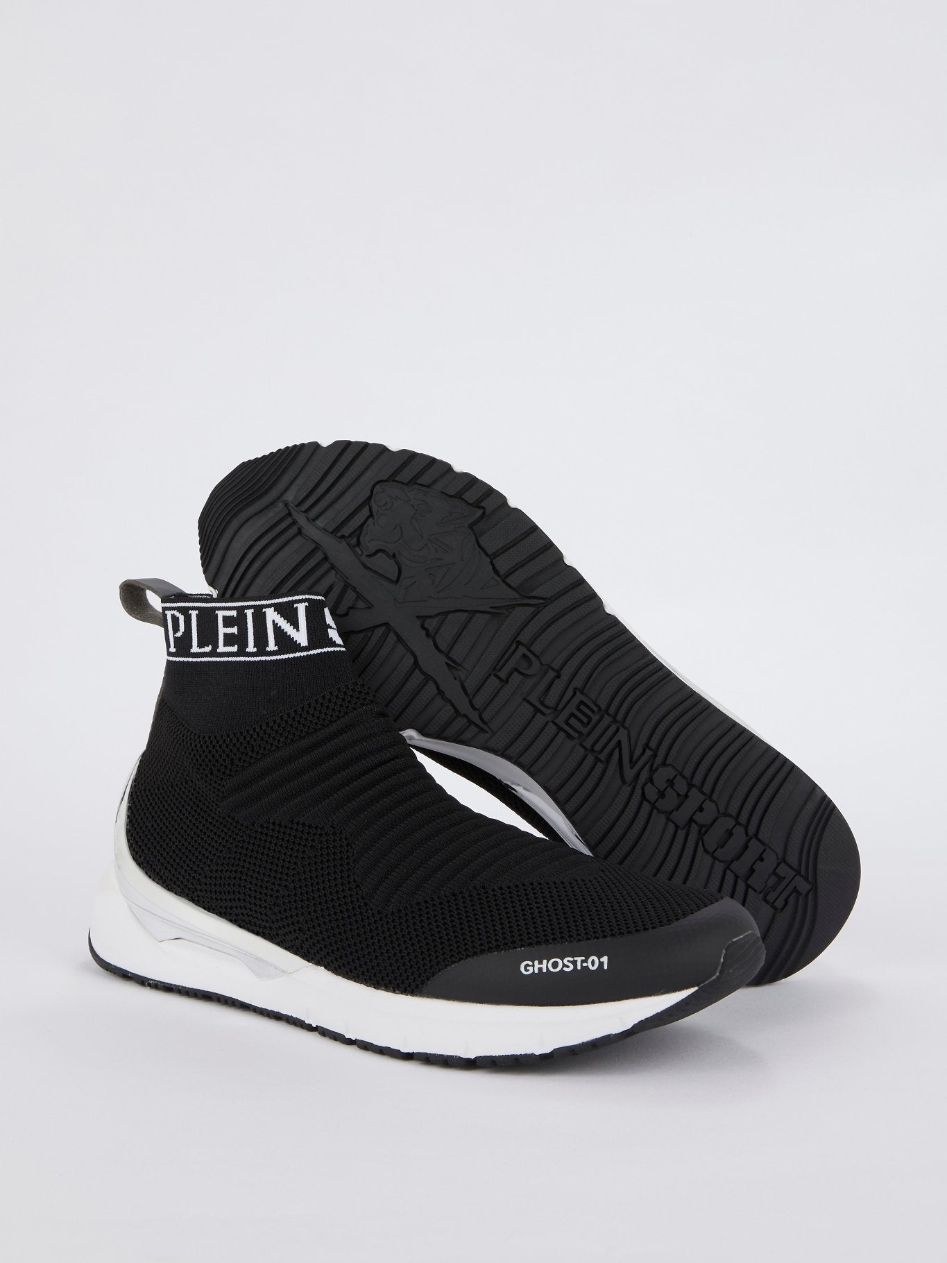 Черные кроссовки-носки