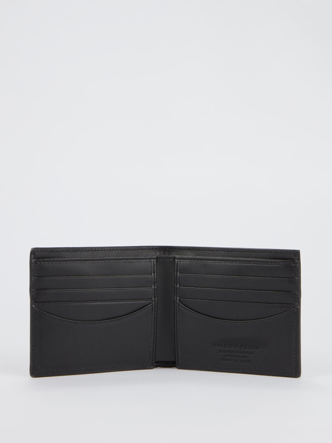 Черное портмоне со звездами