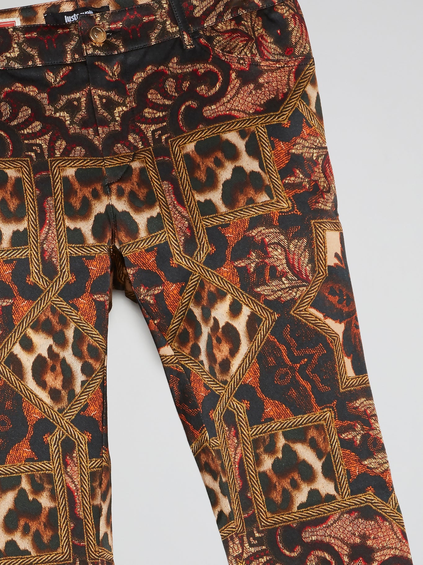 Leopard Print Trousers