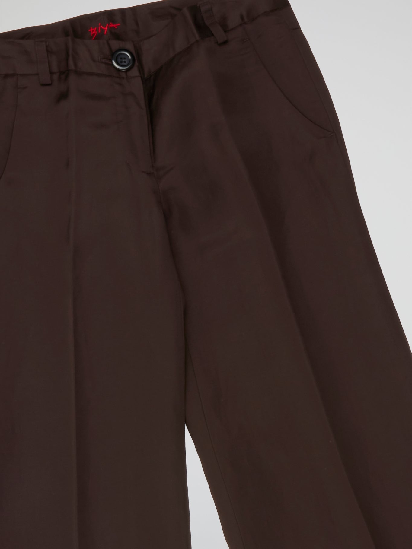 Mocha Brown Wide Trousers