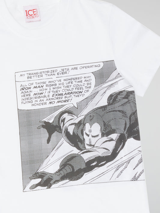 Iron Man Graphic Comic Tee