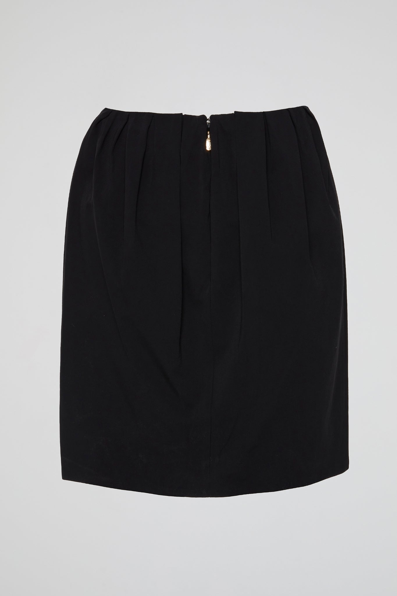 Black Pleated Skirt