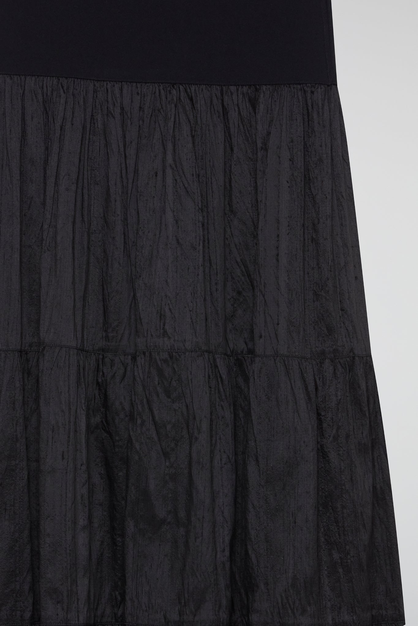 Black Obsidian Tiered Skirt