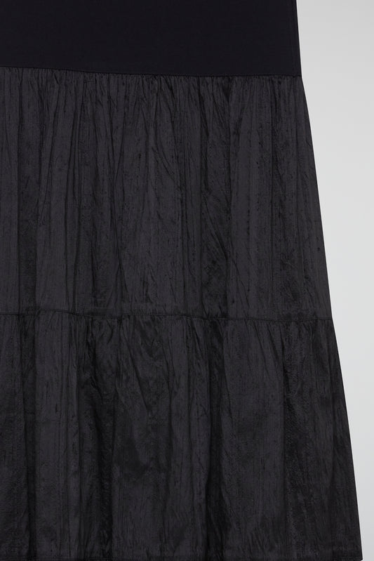Black Obsidian Tiered Skirt