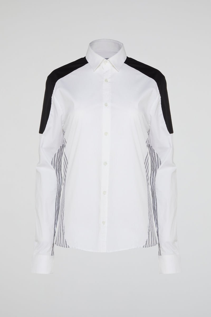 White Momentum Long-Sleeve Shirt