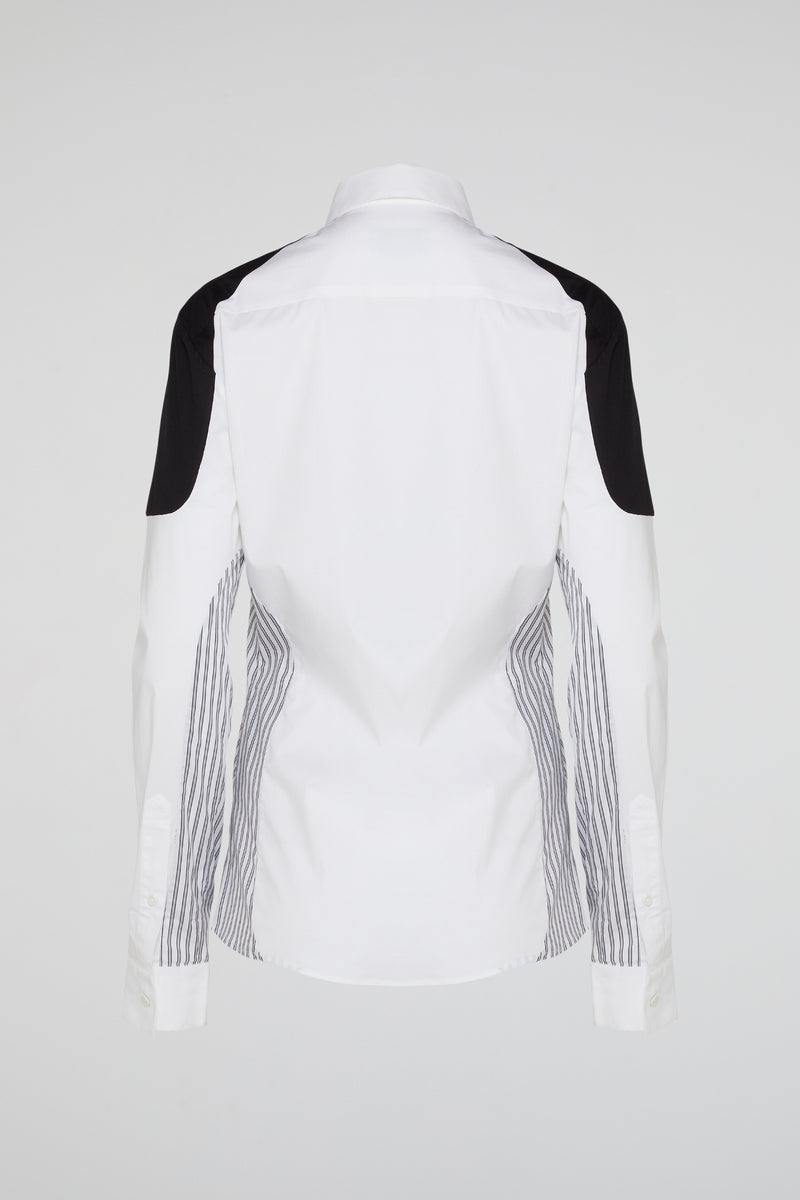 White Momentum Long-Sleeve Shirt
