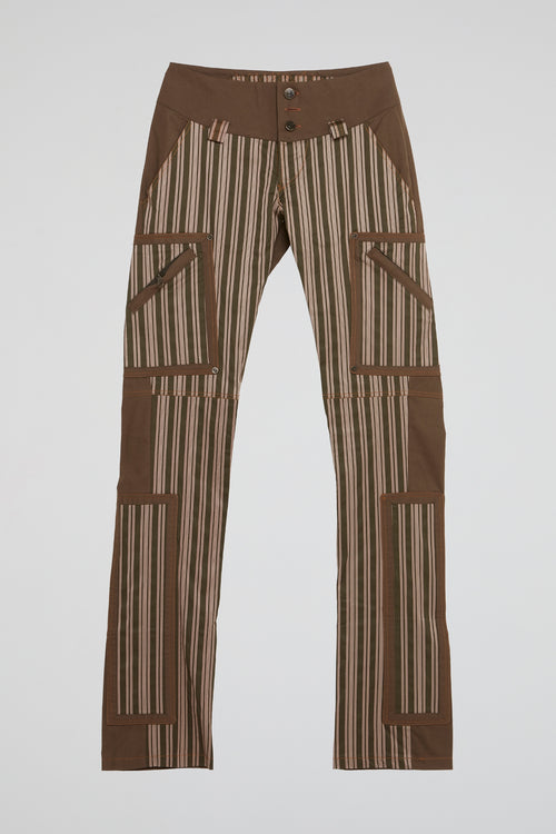 Brown Sahara Women's Straight Trousers