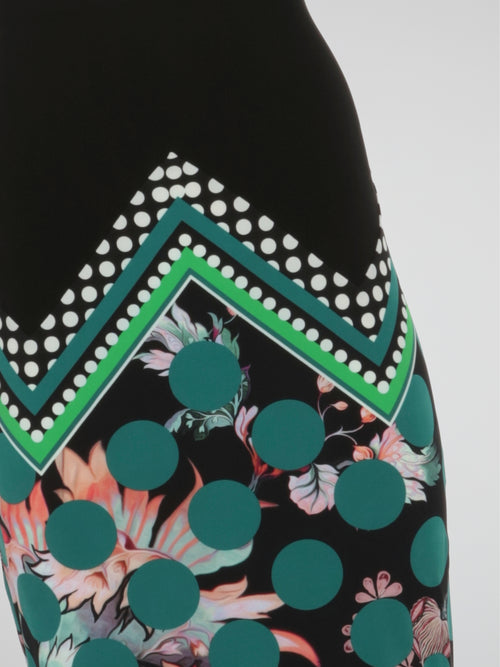 Polka Dot Maxi Skirt