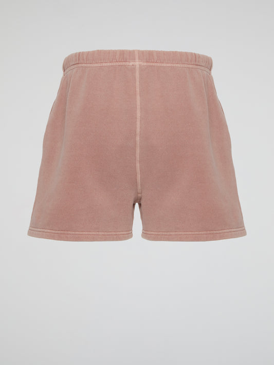 Pink Garment Dye Shorts