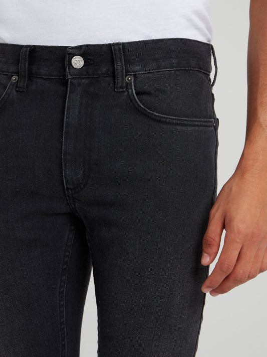 Черные джинсы скинни