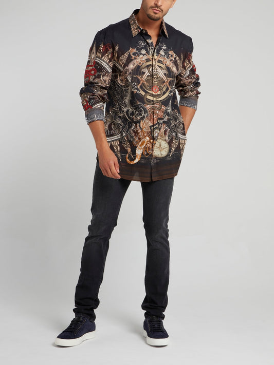 Черные джинсы скинни