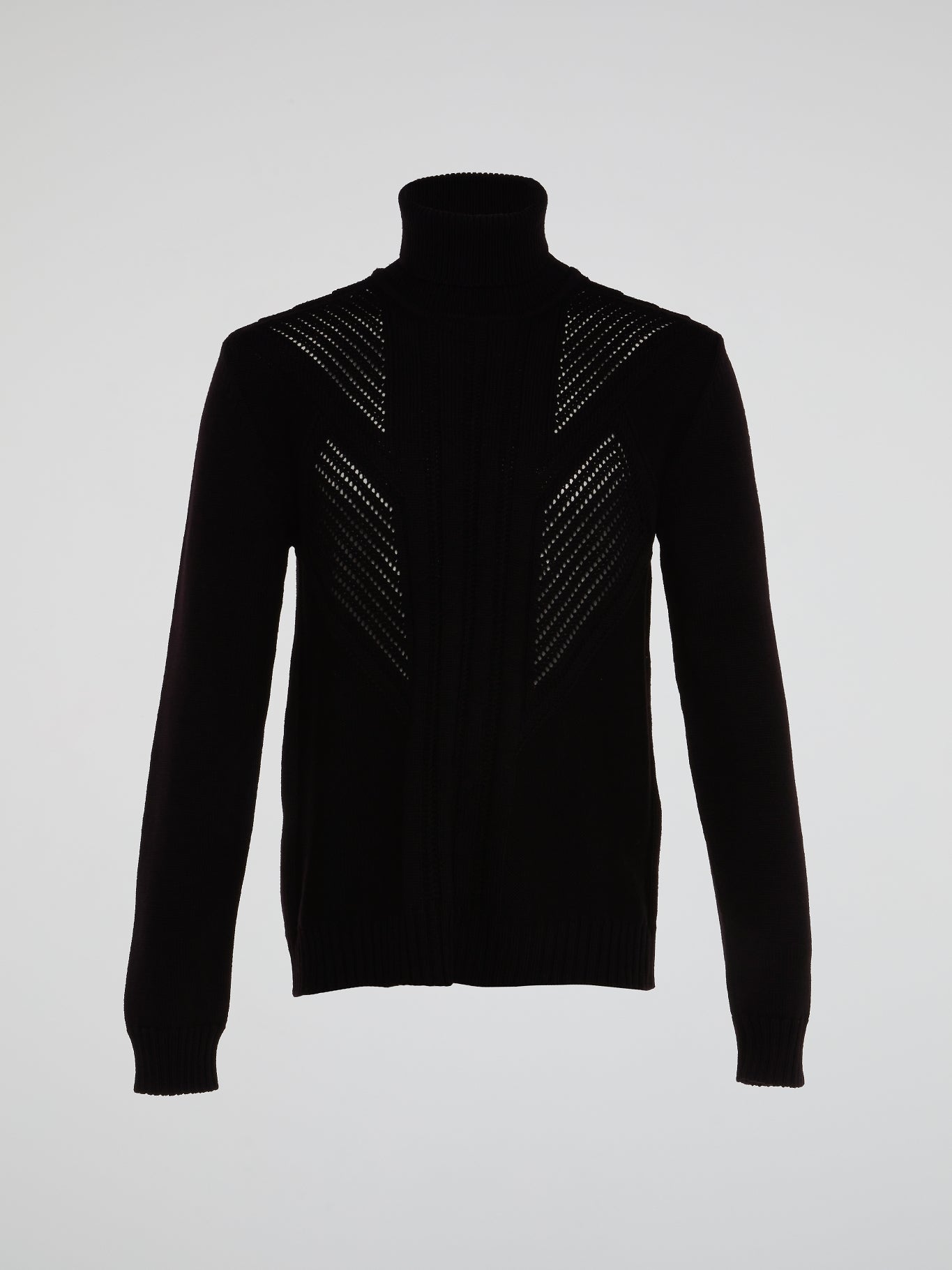 Black Obsidian Knit Turtleneck