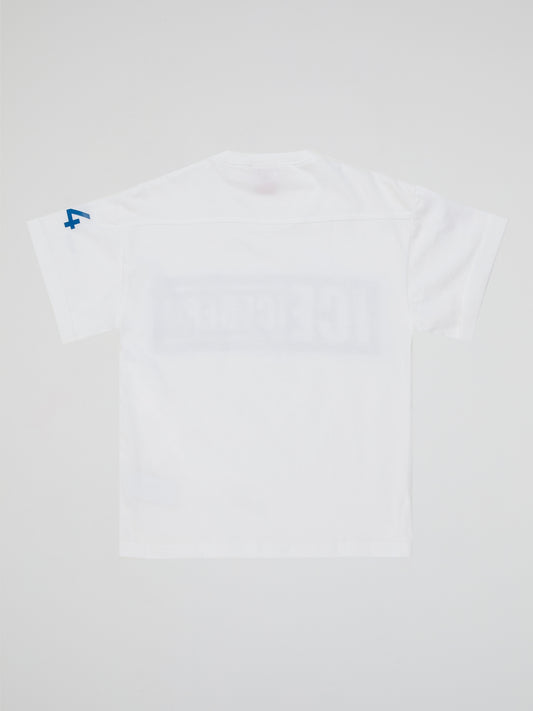 Introducing our White Logo Print T-Shirt for Kids by Iceberg, where style meets playful creativity! This extraordinary tee showcases Iceberg's iconic logo in a vibrant, eye-catching print, transforming your little ones into trendsetters from day one. Crafted with the utmost care and comfort, this tee is made to ensure a delightful fashion experience for your kids, allowing them to express their unique personality with every wear.