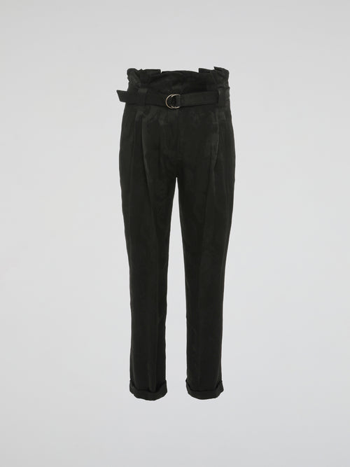 Get ready to make a bold and unforgettable statement with the Frill Waist Pants by Roberto Cavalli. These stunning trousers effortlessly blend elegance and edginess, featuring a unique frill waist design that adds a touch of dramatic flair to any outfit. Crafted with impeccable attention to detail, these pants redefine sophistication, making you the ultimate fashion maven wherever you go.