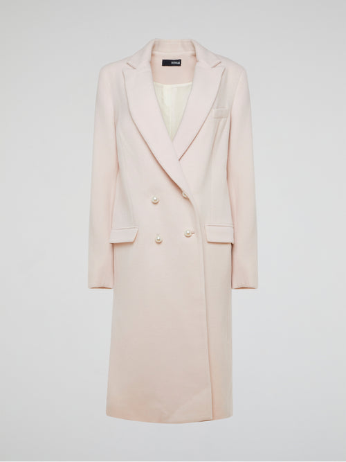 Step out in style with the Powder Pink Trench Coat Nicholas, a chic and sophisticated piece that will elevate any outfit. Its flattering fit and soft pastel hue make it the perfect statement piece for any fashion-forward individual. Be prepared for compliments wherever you go with this stunning wardrobe staple.