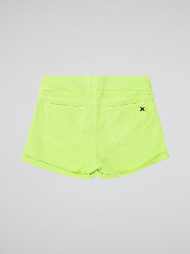 Get ready to shine bright in these Neon Denim Shorts from Met Injeans! Made with vibrant, eye-catching neon colors, these shorts are perfect for standing out in a crowd. Whether you're hitting the beach or heading to a music festival, these shorts will keep you looking stylish and fun all summer long.