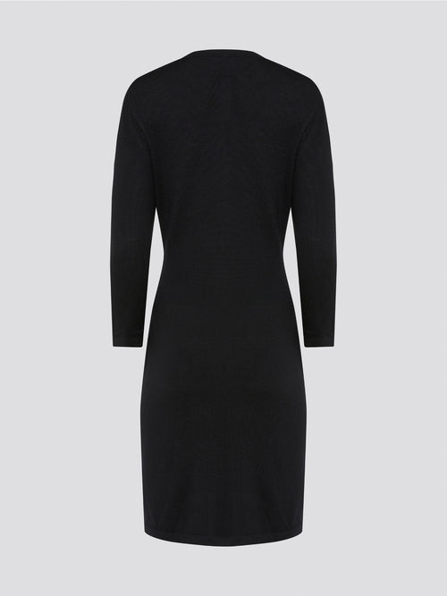 Get ready to dazzle the crowd in the Black Sequin Panel Dress by Markus Lupfer! With intricate sequin detailing and a flattering fit, this dress is perfect for turning heads at any event. Don't blend in with the crowd - stand out in style with this show-stopping piece.