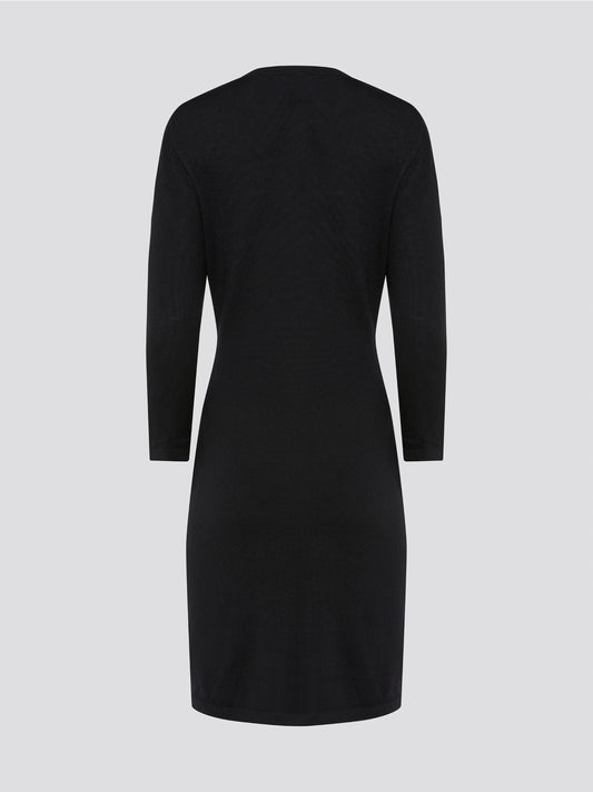 Get ready to dazzle the crowd in the Black Sequin Panel Dress by Markus Lupfer! With intricate sequin detailing and a flattering fit, this dress is perfect for turning heads at any event. Don't blend in with the crowd - stand out in style with this show-stopping piece.