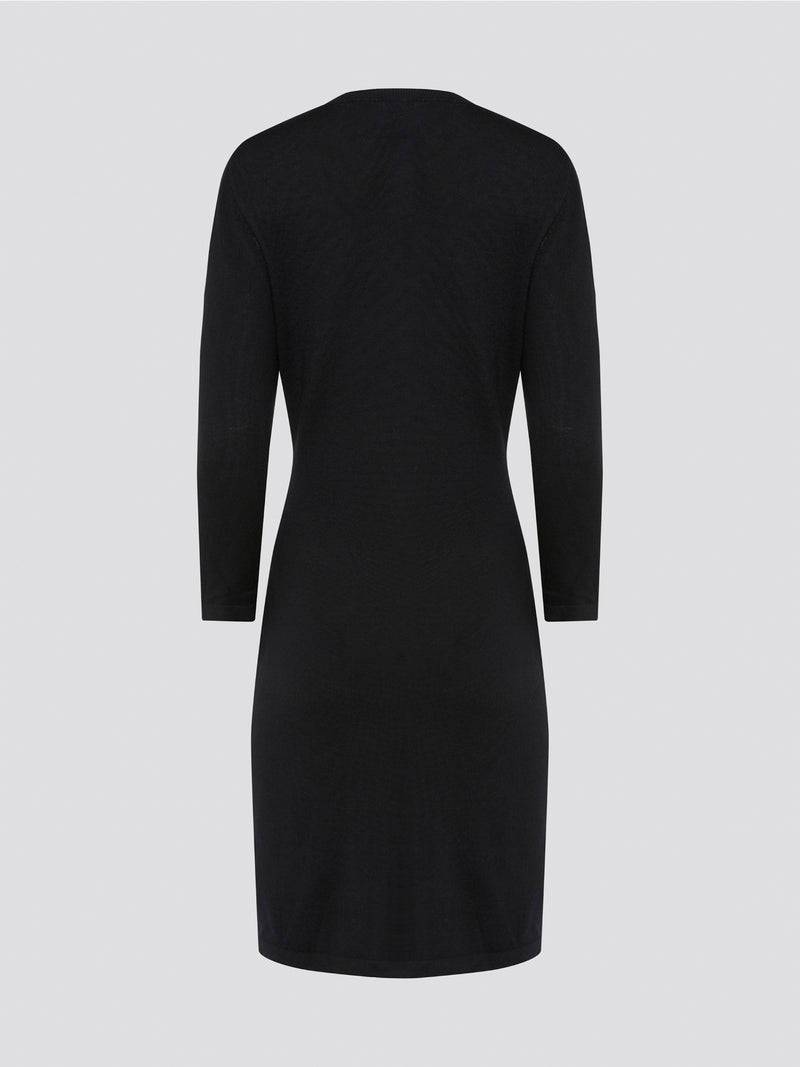 Get ready to dazzle the crowd in the Black Sequin Panel Dress by Markus Lupfer! With intricate sequin detailing and a flattering fit, this dress is perfect for turning heads at any event. Don't blend in with the crowd - stand out in style with this show-stopping piece.