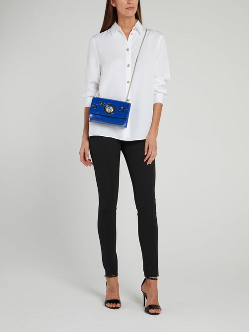 Черные брюки с молниями