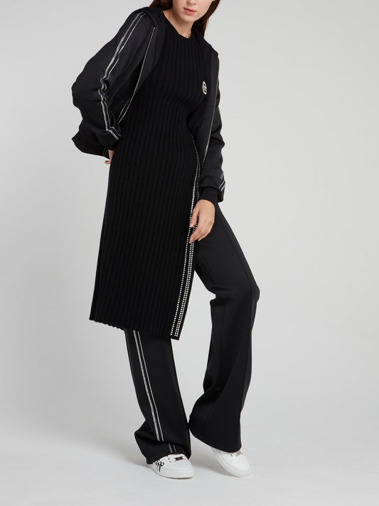 Чераня спортивная куртка с капюшоном и стразами