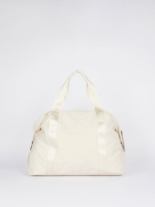 White Fur Detail Handbag