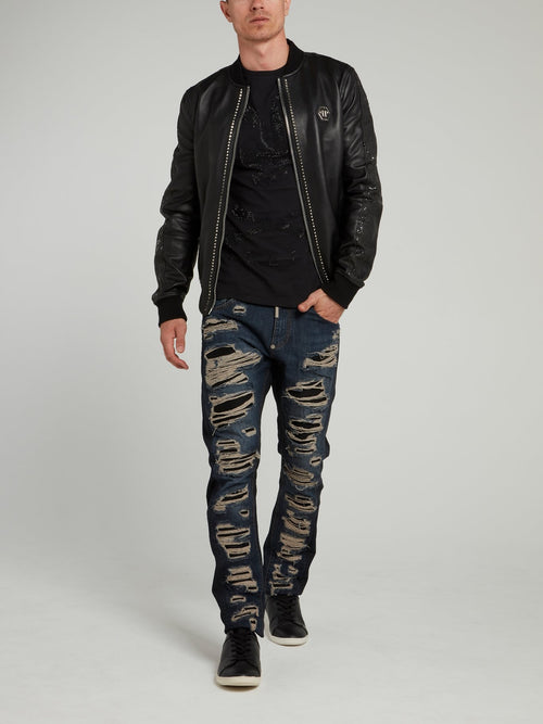 Футболка с круглым вырезом и принтом Playboy