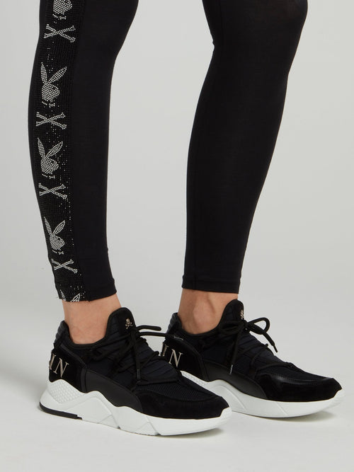 Классические черные кроссовки