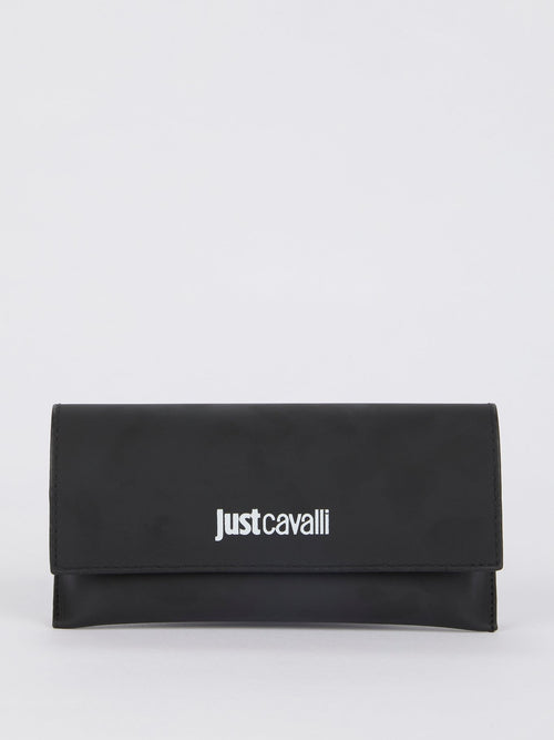 Brown Mirror Lens Gold Frame Sunglasses