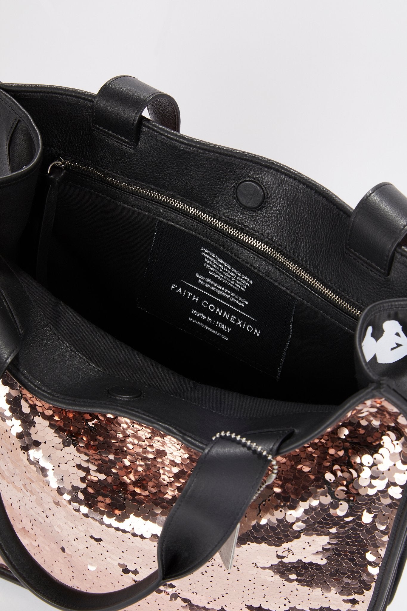 Сумка-тоут с пайетками Kappa