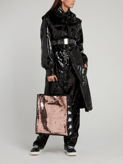 Сумка-тоут с пайетками Kappa