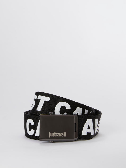 Logo Canvas Slide Belt