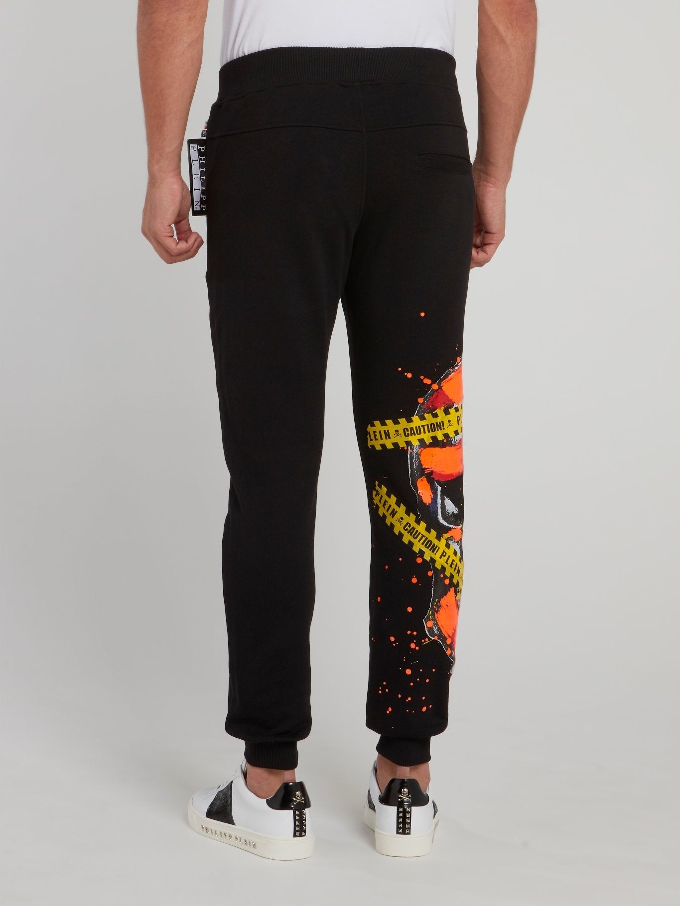 Спортивные брюки с логотипом и принтом Painted Skull