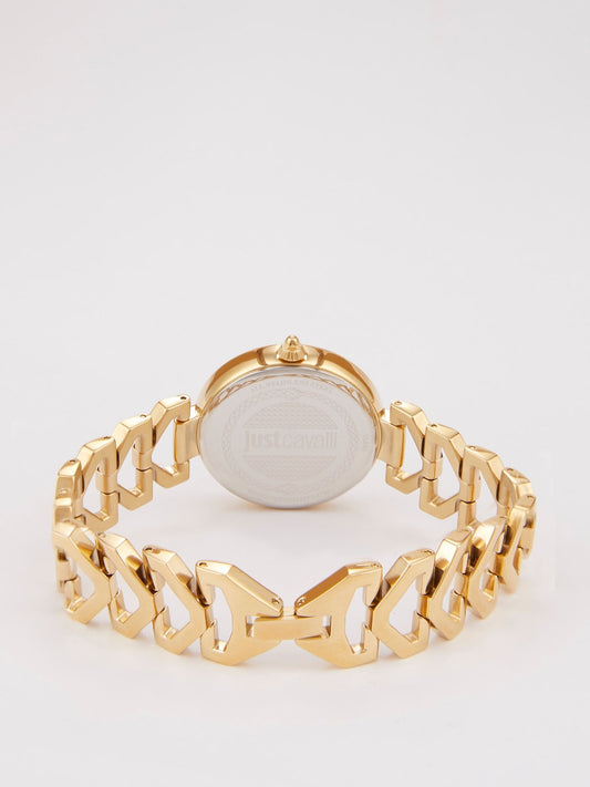 Часы из нержавеющей стали золотого цвета Magnifica