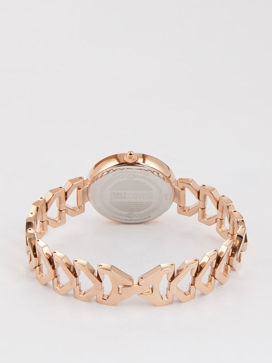 Часы из нержавеющей стали цвета розового золота Magnifica