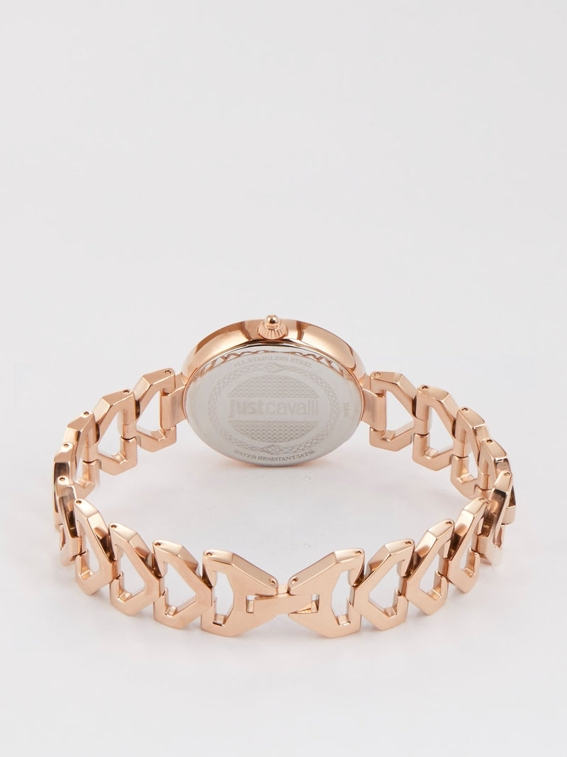 Часы из нержавеющей стали цвета розового золота Magnifica