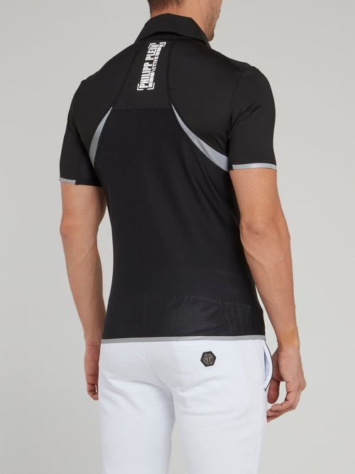 Рубашка поло с логотипом на спине Domino