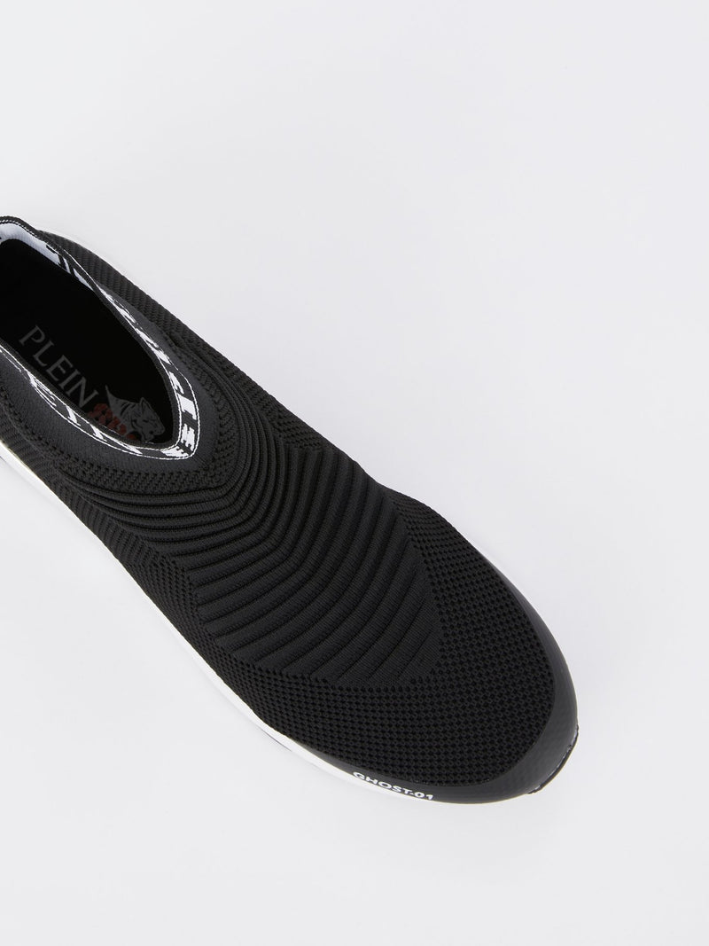 Черные кроссовки-носки