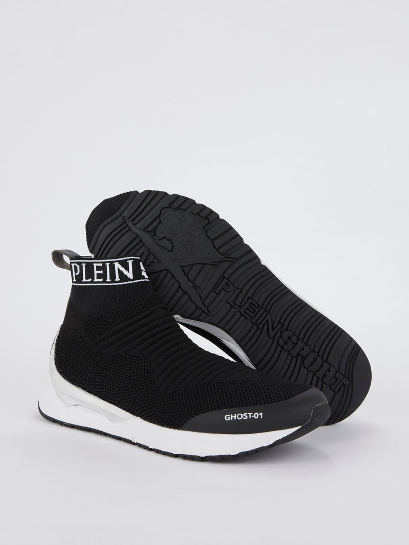 Черные кроссовки-носки