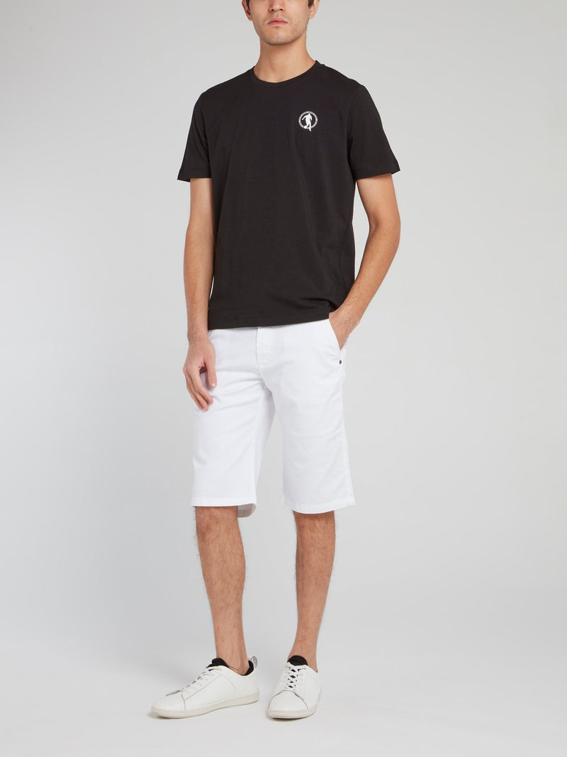 Черная футболка с логотипом Sport