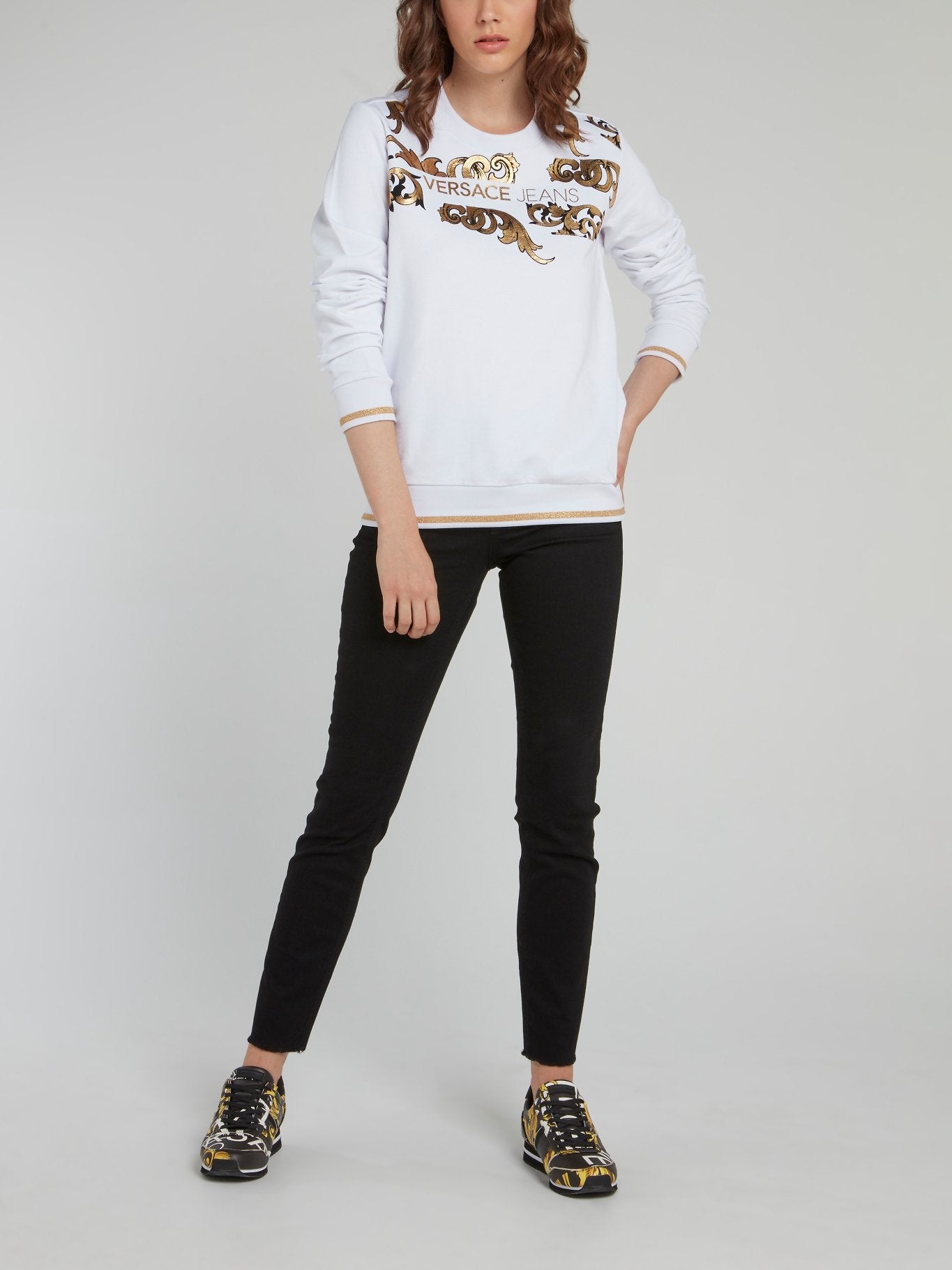 Черные джинсы скинни с необработанным краем