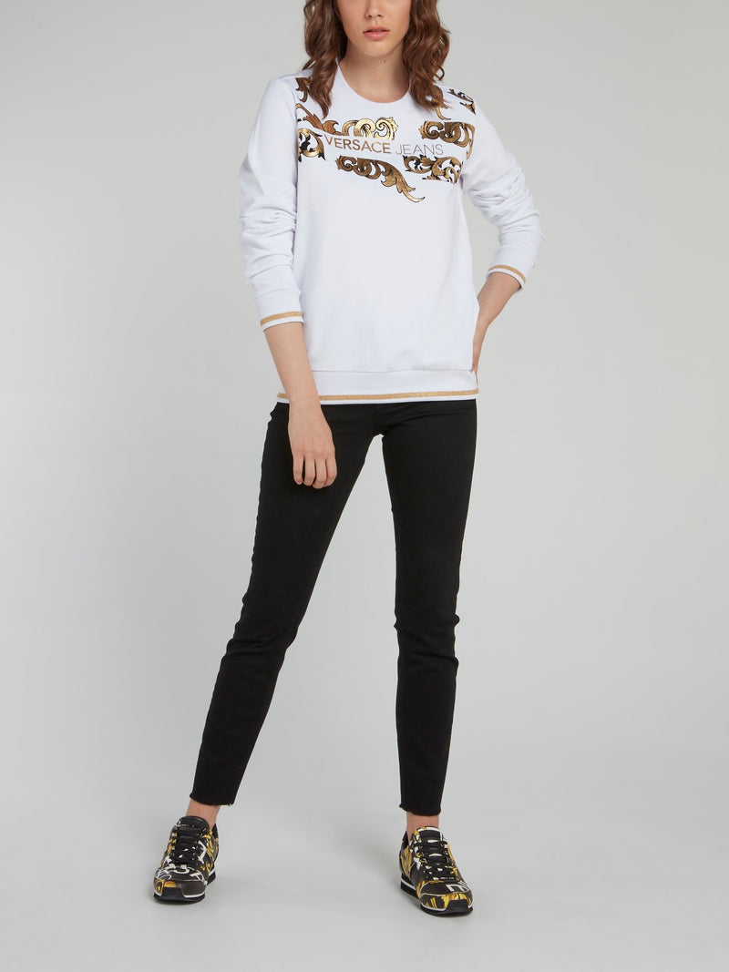 Черные джинсы скинни с необработанным краем