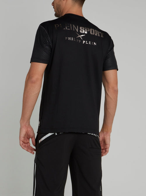 Футболка с круглым вырезом и логотипом на спине Dale