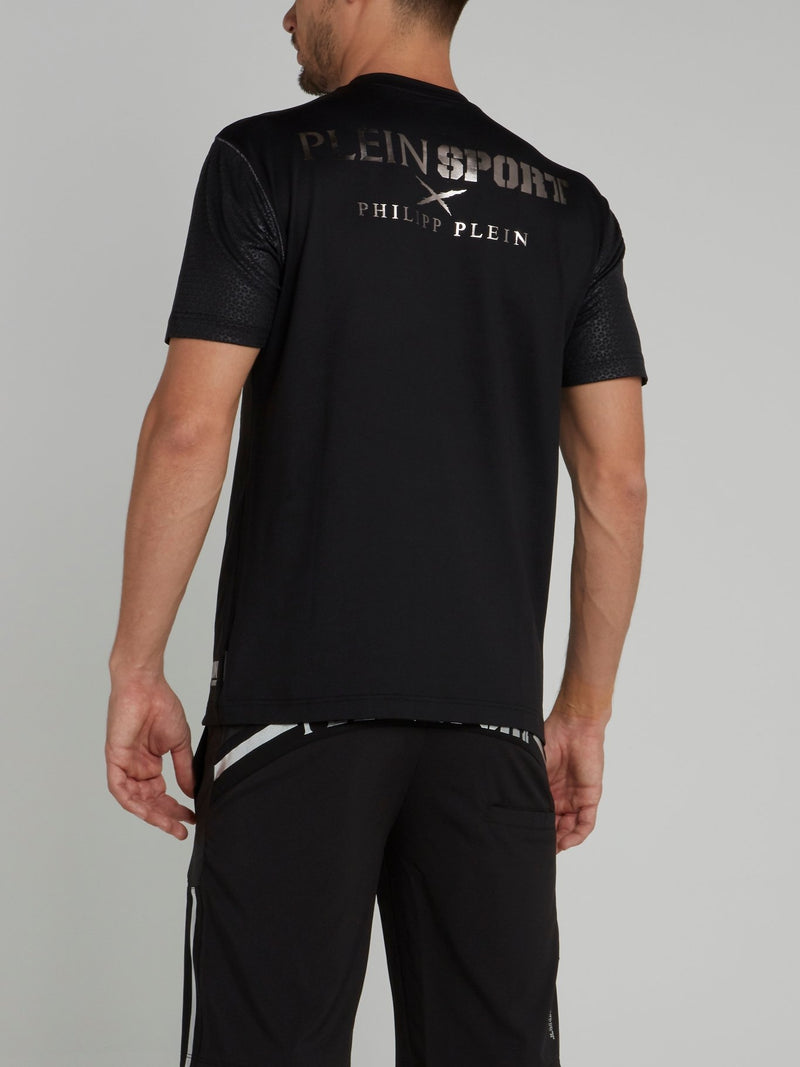 Футболка с круглым вырезом и логотипом на спине Dale