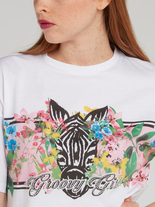 Flora and Fauna Loose Fit T-Shirt