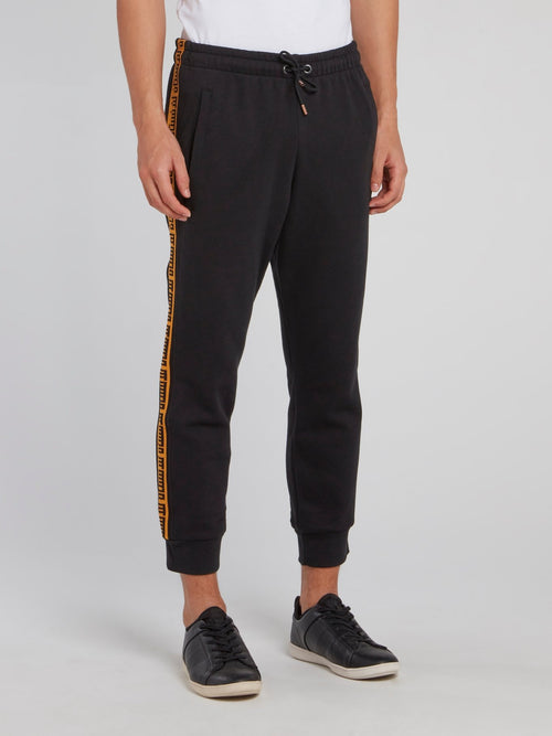 Черные брюки с лампасами Sunflower