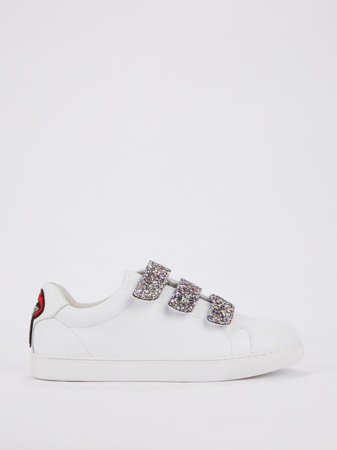 Edith Glitter Multi-Strap Sneakers