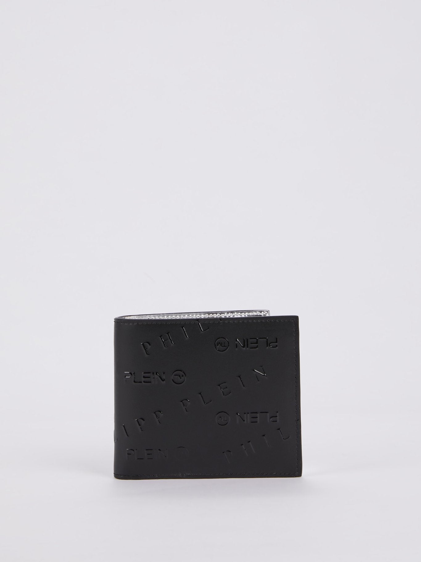 Black Monogram Leather French Wallet