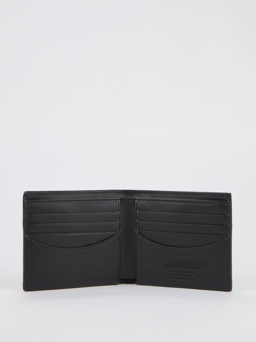 Черное портмоне со звездами