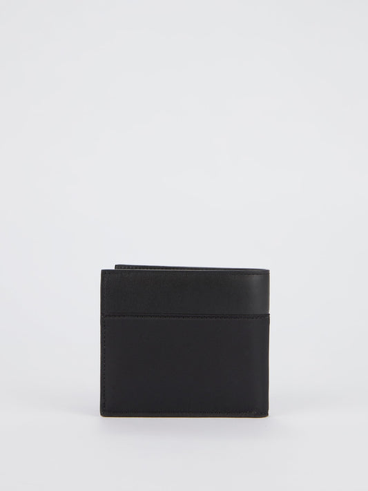 Черное портмоне со звездами